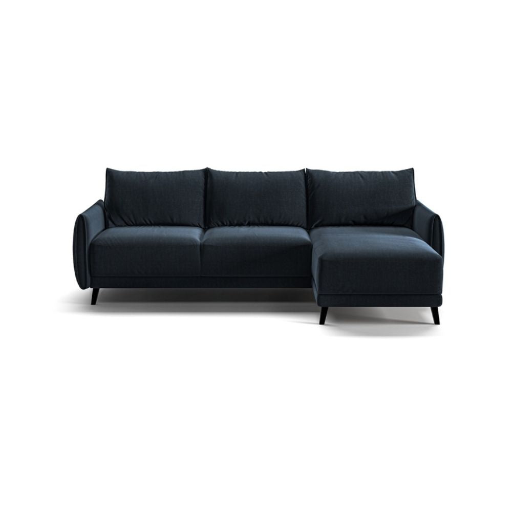Luonto Dolphin Full XL Size Reversible Chaise Sleeper Sofa