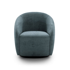 Luonto Regalia Swivel Chair Harmony 77 Dark Blue