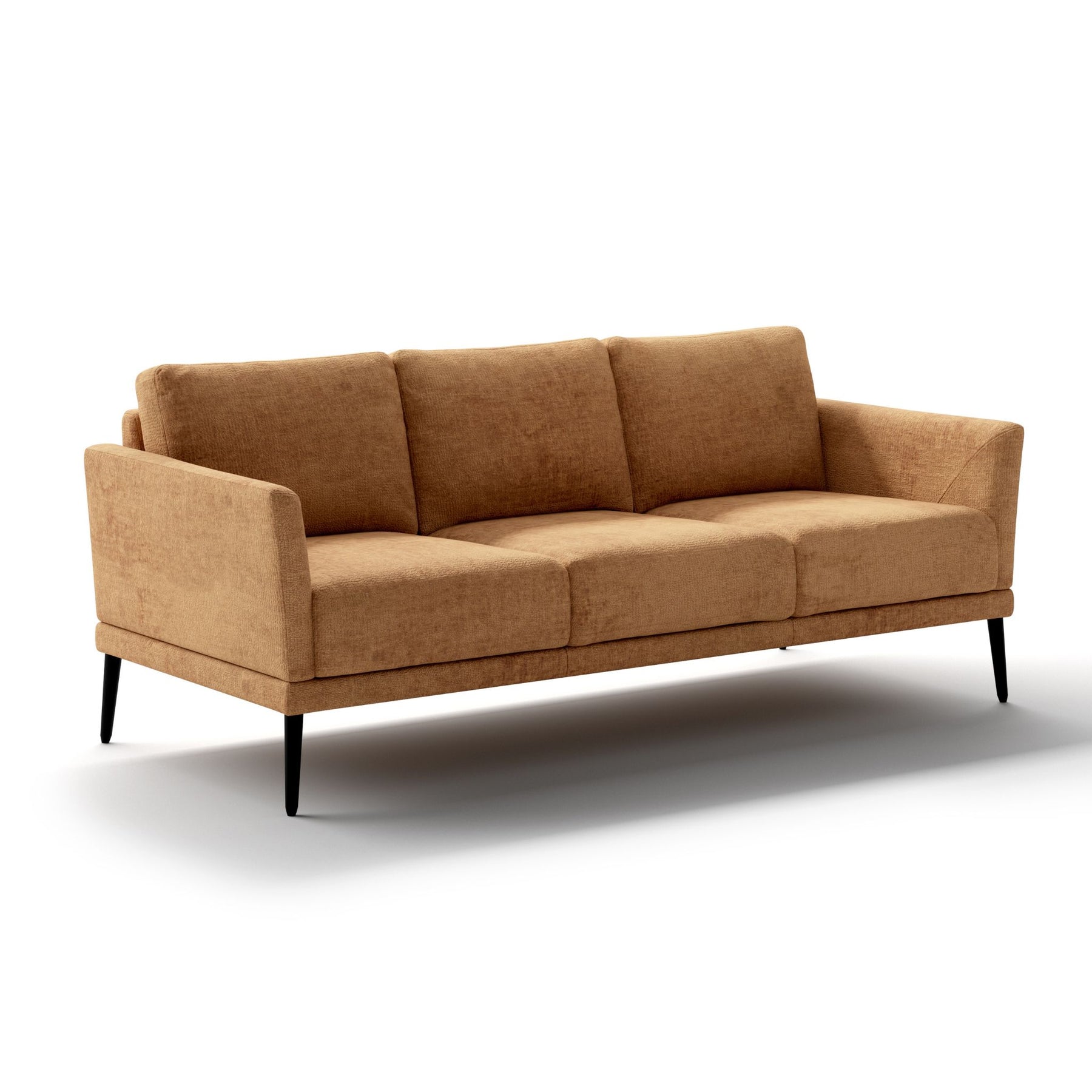 Luonto Viola Sofa Harmony 56 Fabric Wenge Legs Angled