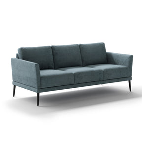 Luonto Viola Sofa Harmony 77 Fabric Wenge Legs Angled