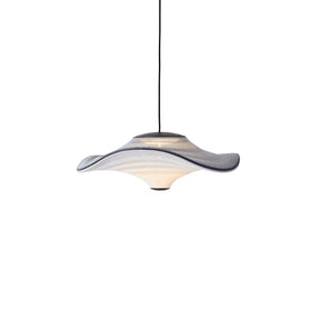 Made By Hand Flying Pendant 58 Haze Blue Light On