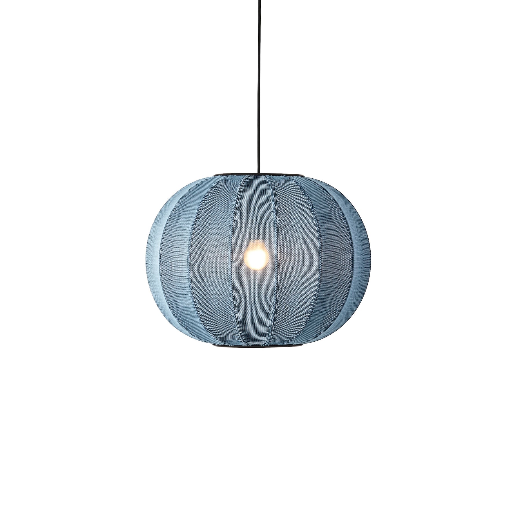 Knit Wit 45 Pendant in Stone Blue On