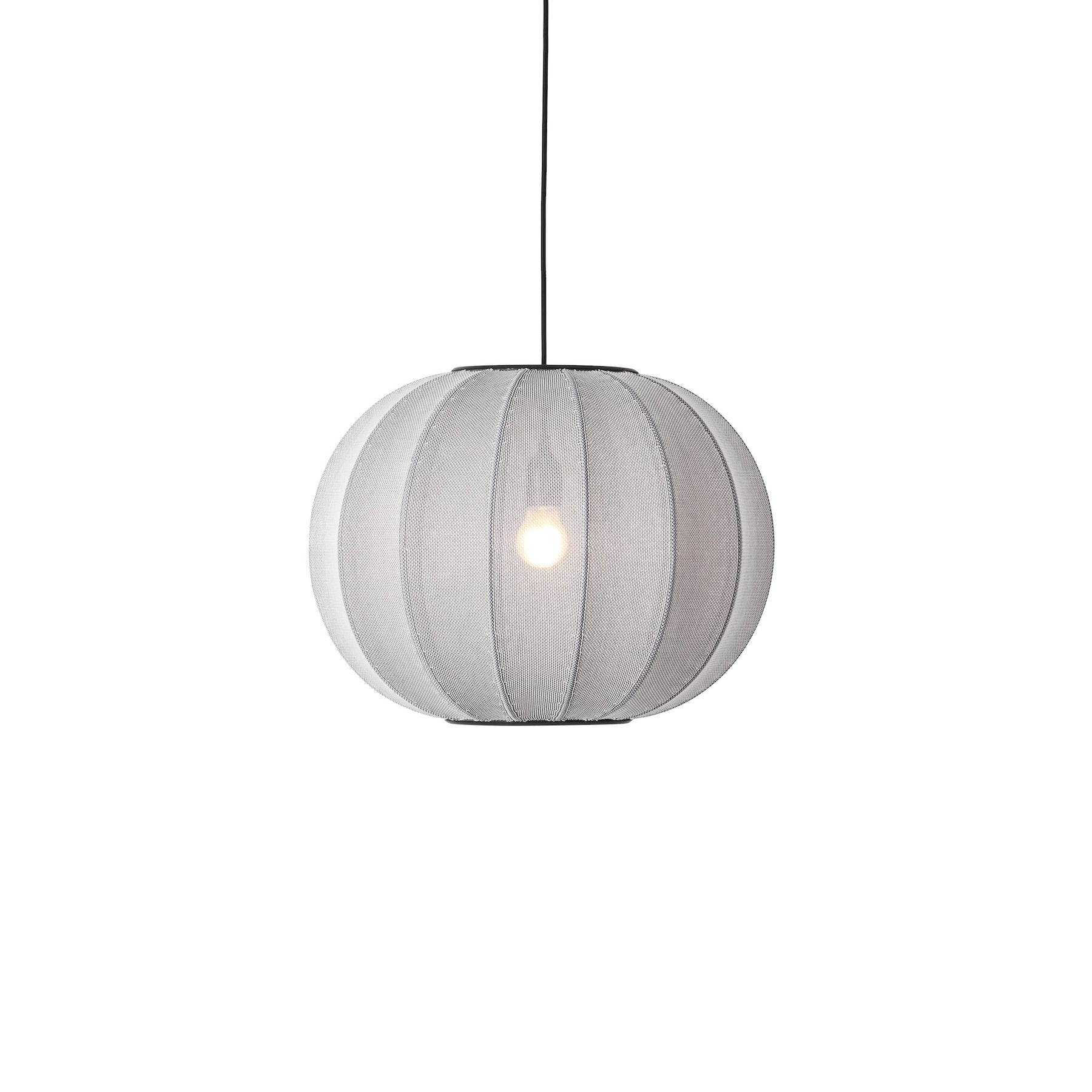 Knit Wit 45 Pendant in Silver On