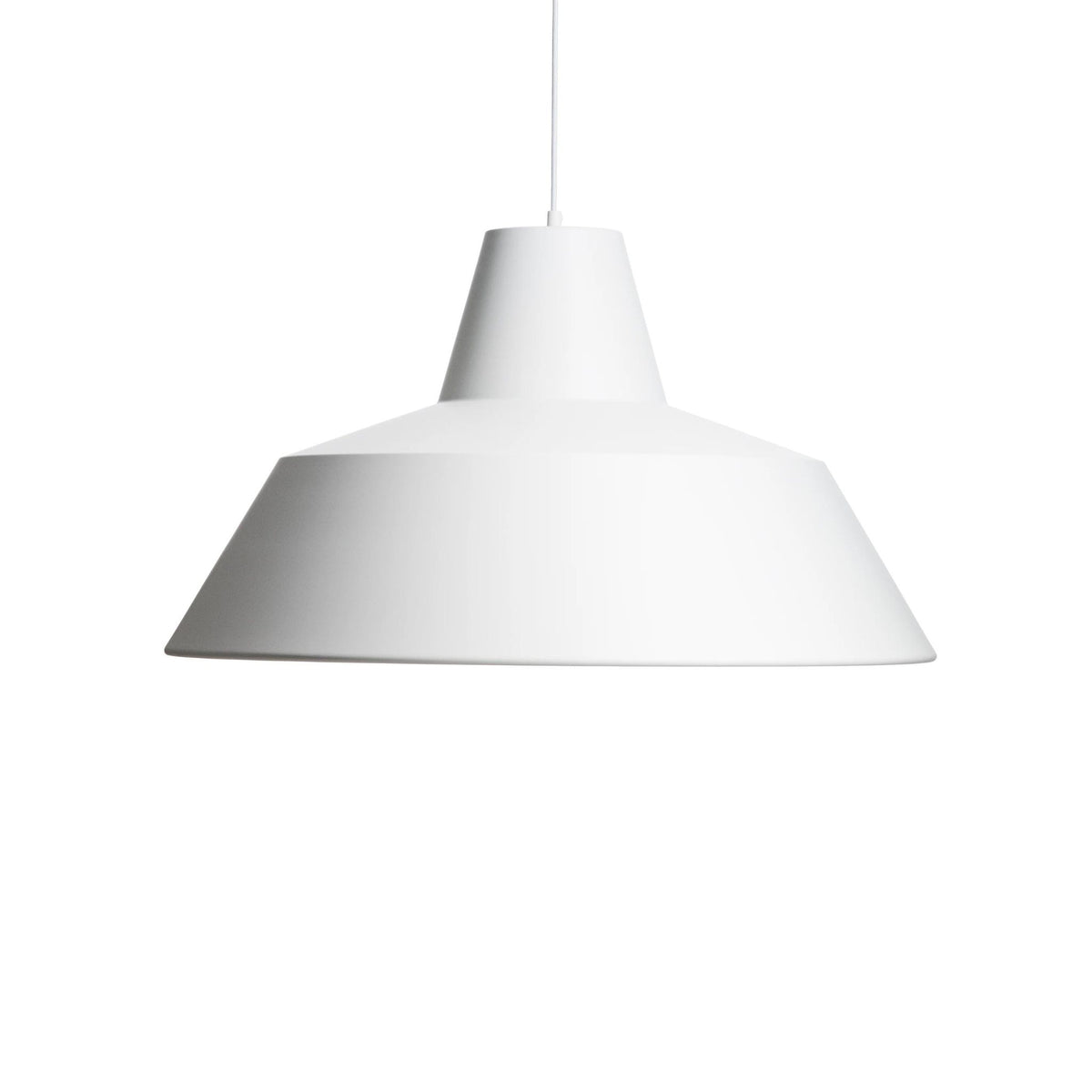 Made by Hand Workshop W5 Pendant in Matte White by A Wedel Madsen