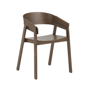 Muuto Cover Armchair Dark Stained Oak