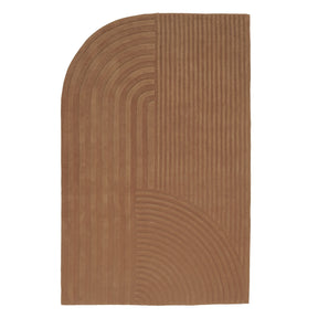 Muuto Relevo Rug Burnt Orange