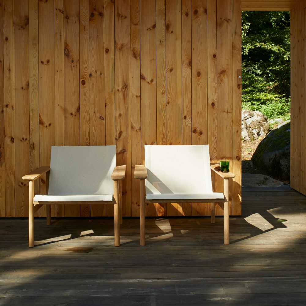 Pelagus Lounge Chairs Outside Danish Summer House