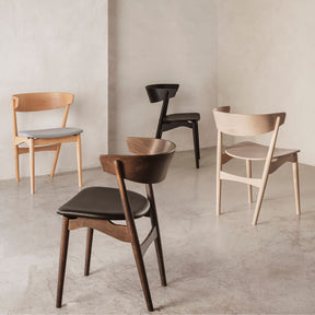 Sibast No. 7 Dining Chair, Upholstered Seat