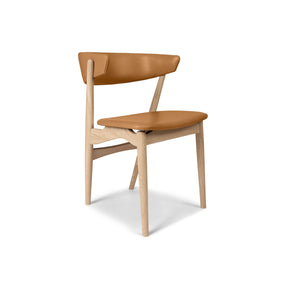 Sibast No. 7 Dining Chair, Fully Upholstered, Oak