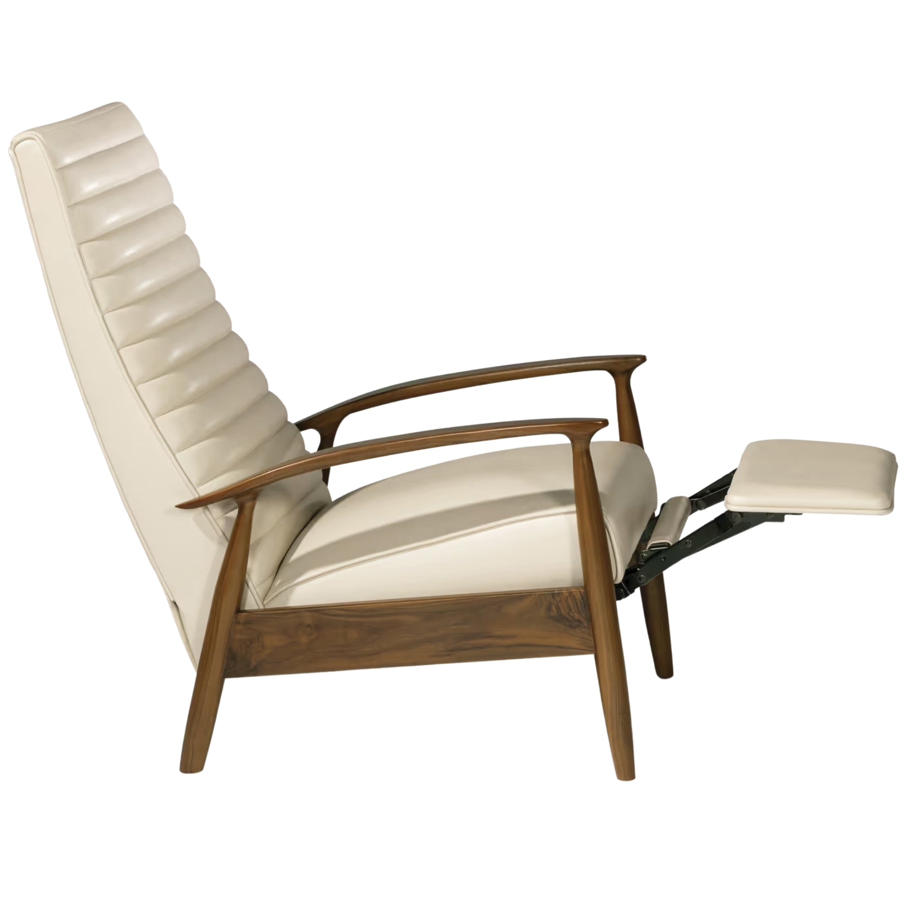 Thayer Coggin Milo Baughman Stitch Recliner Model 1546-115 Side