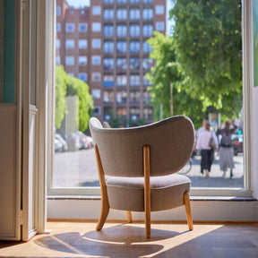 Mazo TMBO Lounge Chair by Window in Copenhagen Showroom