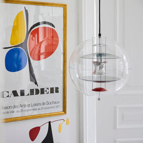 Verpan VP Globe by Calder sculpture In Copenhagen Apartment