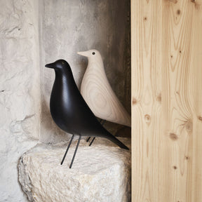 Vitra Eames House Birds Black Ash and Cotton White Ash in Nook
