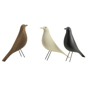 Vitra Eames House Birds Walnut Angled White Ash Black Ash