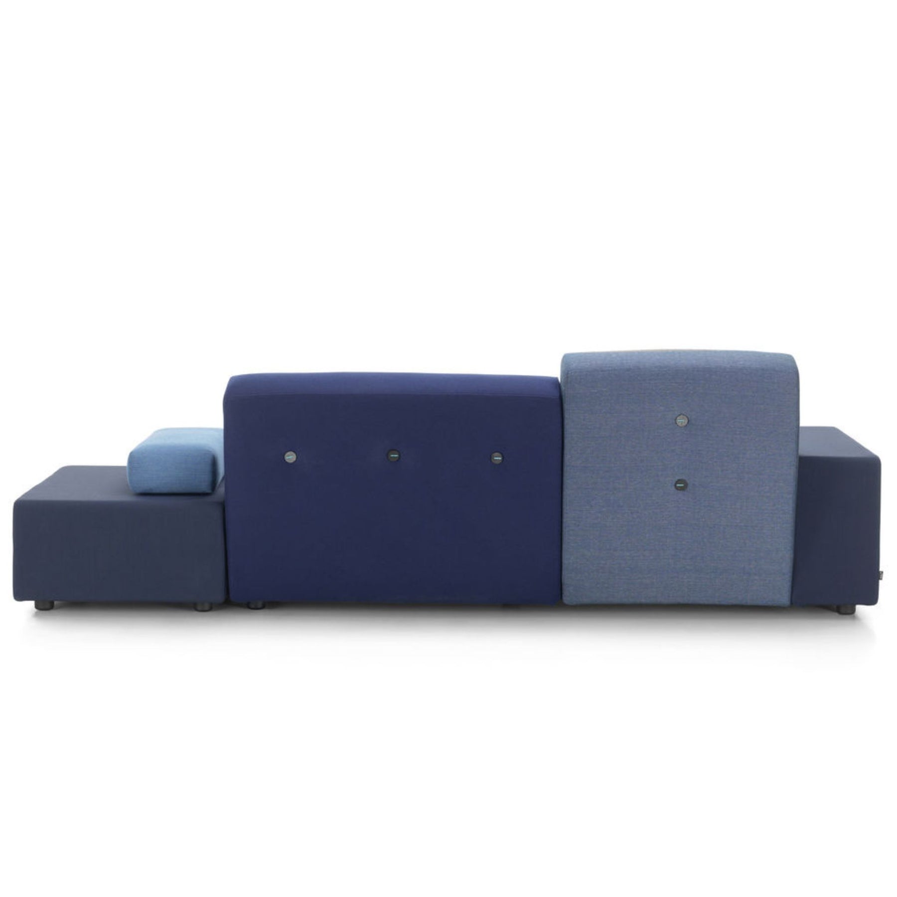 Vitra Polder Sofa by Hella Jongerius Antarctic Blues  Back