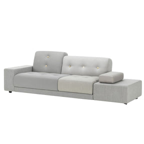 Vitra Polder Sofa by Hella Jongerius Pebble Greys