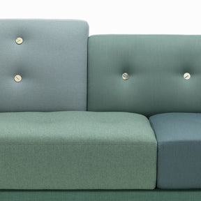 Vitra Polder Sofa by Hella Jongerius Sea Greens Mid Section Detail