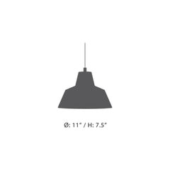 W2 Pendant Dimensions by Made by Hand