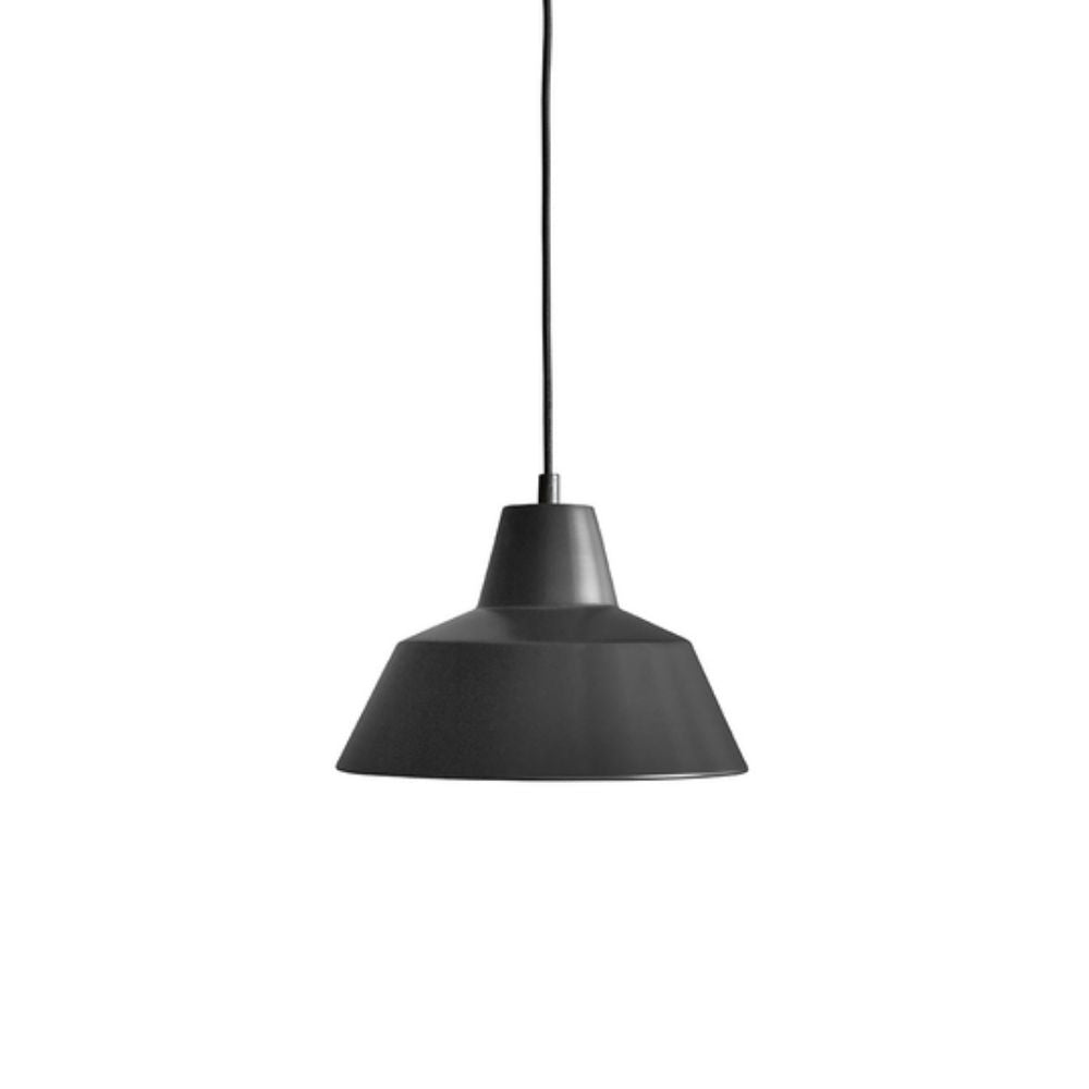 Made by Hand Workshop W2 Pendant in Matte Black by A Wedel Madsen