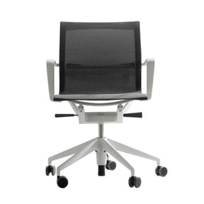 Physix Office Chair by Alberto Meda for Vitra black mesh light grey frame