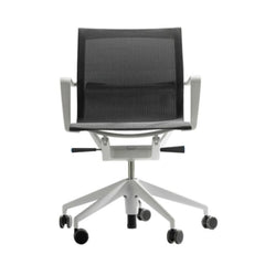 Physix Office Chair by Alberto Meda for Vitra black mesh light grey frame