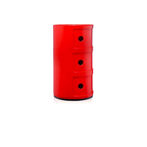 Kartell Componibili Storage by Ana Castelli Ferrieri Red