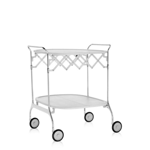Kartell Gastone Bar Cart by Antonio Citterio with Oliver Löw