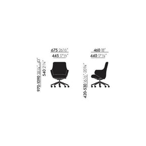 Vitra Grand Executive Lowback