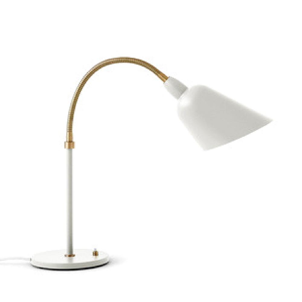 Arne Jacobsen Bellevue Table Lamp AJ8 in Ivory White