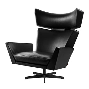 Arne Jacobsen Chair All Black Fritz Hansen