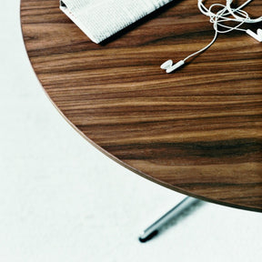 Piet Hein Bruno Mathsson Arne Jacobsen Coffe Table Walnut Veneer Fritz Hansen