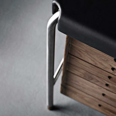 Arne Jacobsen Society Table AJ52 Writing Desk Detail by Carl Hansen and Son