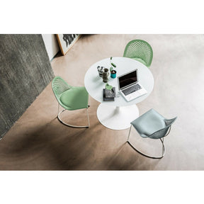 Guapa Side Chair Overday with Table by Franco Poli and Beatriz Sempere for Midj
