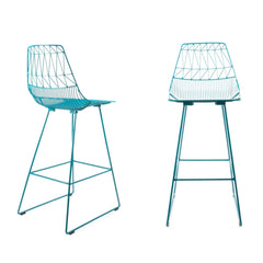 Bend Lucy Barstools Peacock