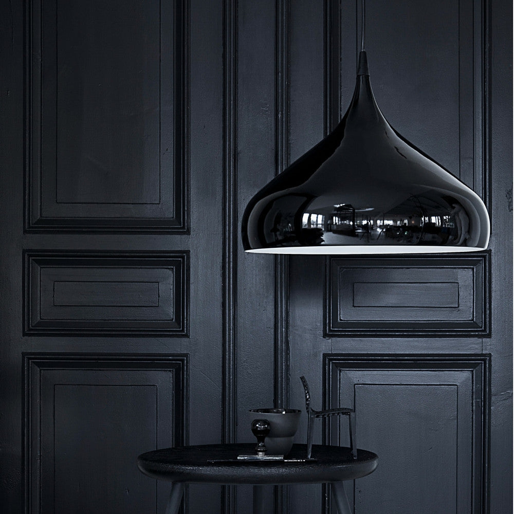 andTradition BH2 Spinning Pendant Gloss Black in Situ