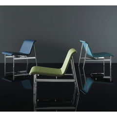 Bernhardt Design Charles Pollock CP2 Lounge Chairs shades of blue of green
