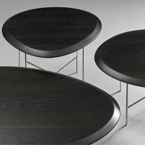 Bernhardt Design Float Tables by Terry Crews Beveled Edge Detail