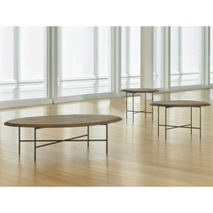 Bernhardt Design Float Tables by Terry Crews in NC Museum of Art