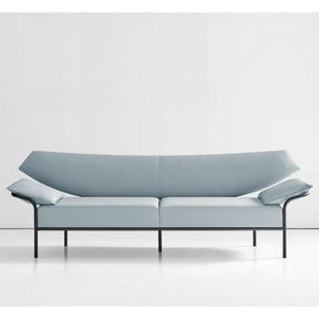 Berhnardt Design Ibis Sofa by Terry Crews Light Blue Grey