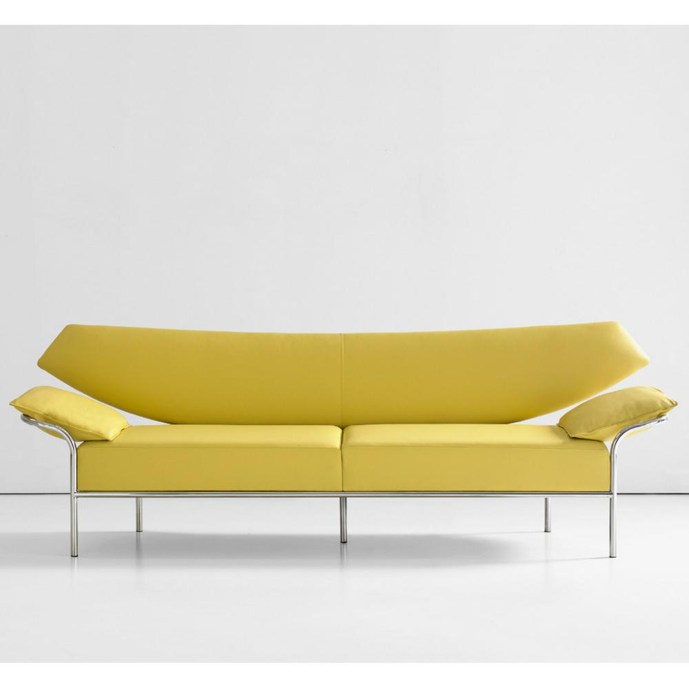 Bernhard Design Ibis Sofa by Terry Crews Bright Yellow