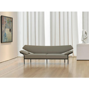 Ibis Sofa by Terry Crews for Bernhard Design in NC Art Museum with Painting and Scultpture