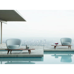 Bernhardt Design Lilypads by Terry Crews by Pool at Stahl House Los Angeles