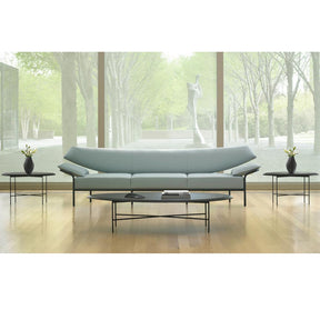 Ibis Sofa with Terry Crews Collection Furniture by Bernhardt Design in NC Art Museum
