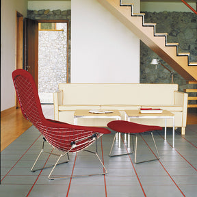 Florence Knoll Coffee Tables in Room with Bertoia Bird Chair and Krefeld Sofa