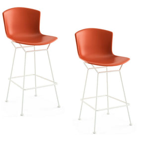 Bertoia Molded Shell Bar and Counter Stools by Knoll