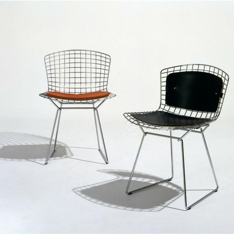 Bertoia Side Chair With Back Pad and Seat Cushion