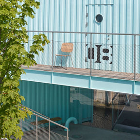 Skagerak Lilium Teak Dining Chair at the Urban Rigger Student Housing in Copenhagen 