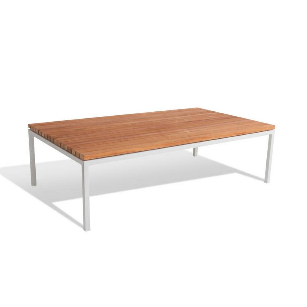 Bonan Small Lounge Table with Teak Tabletop by Skargaarden