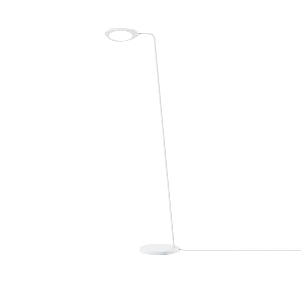 White Leaf Floor Lamp by Muuto