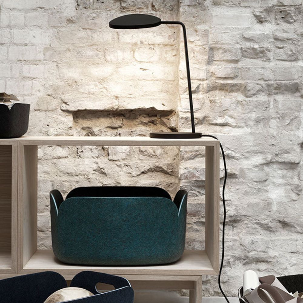 Leaf Table Lamp with Restore Basket by Muuto